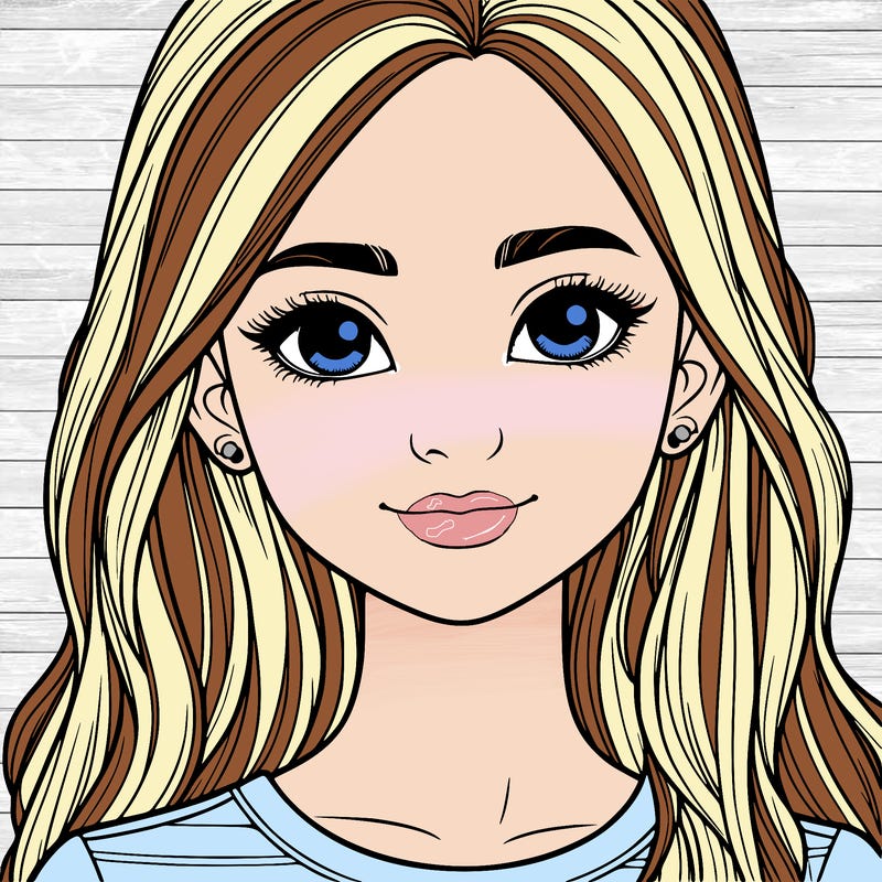 realistic teenage girl