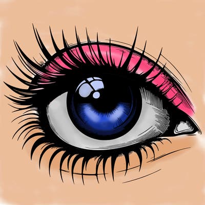 realistic eye