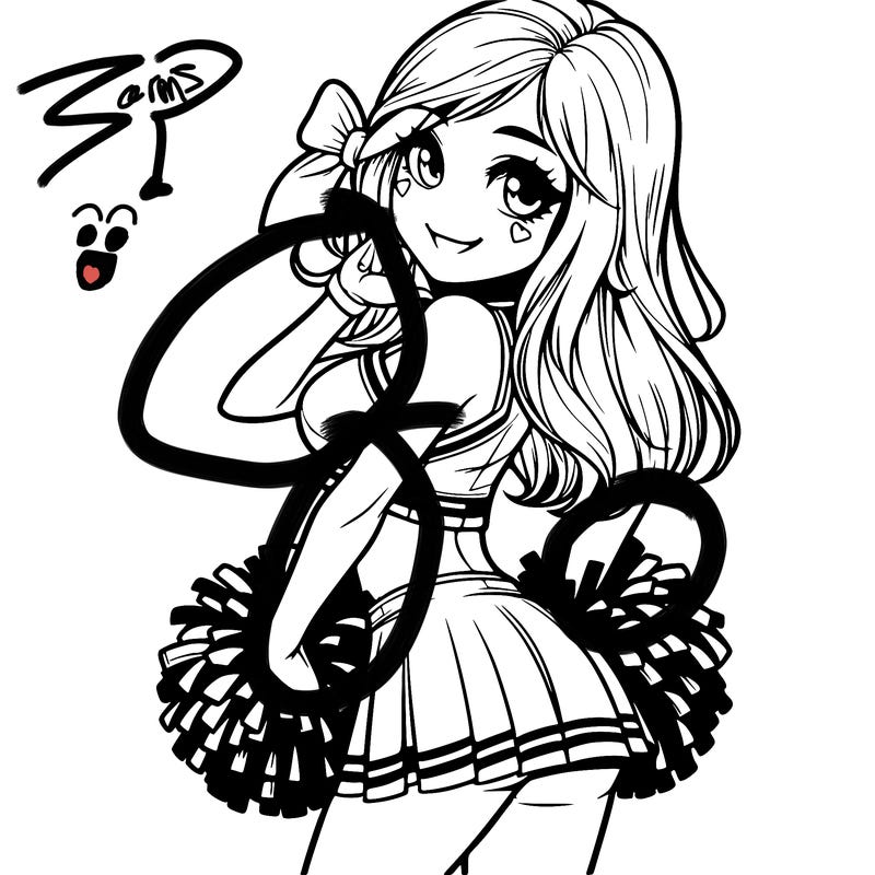 realistic cheerleader