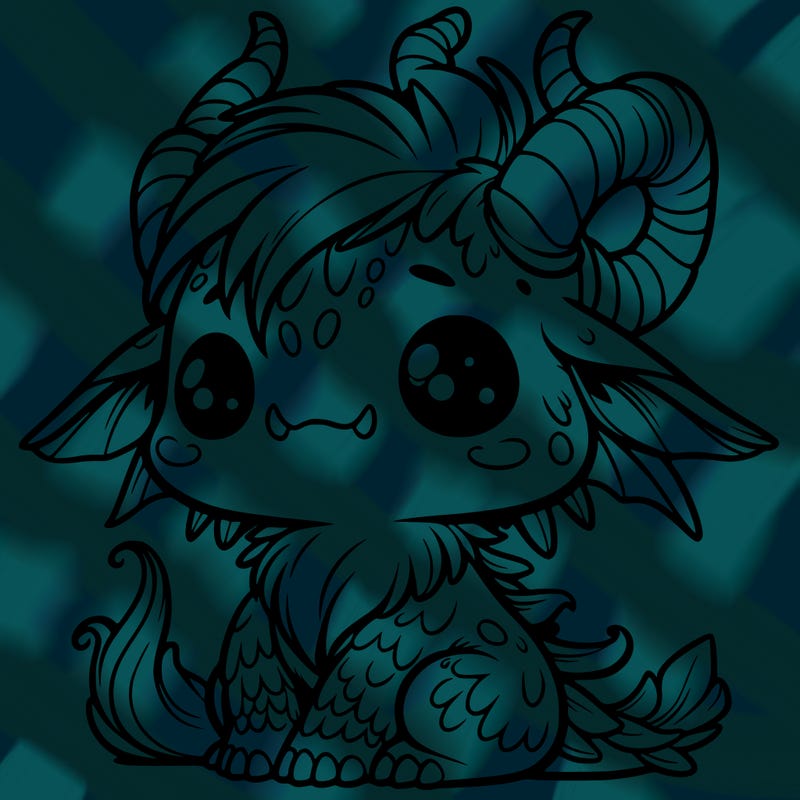 fantasy creature cute