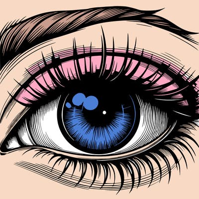 realistic eye
