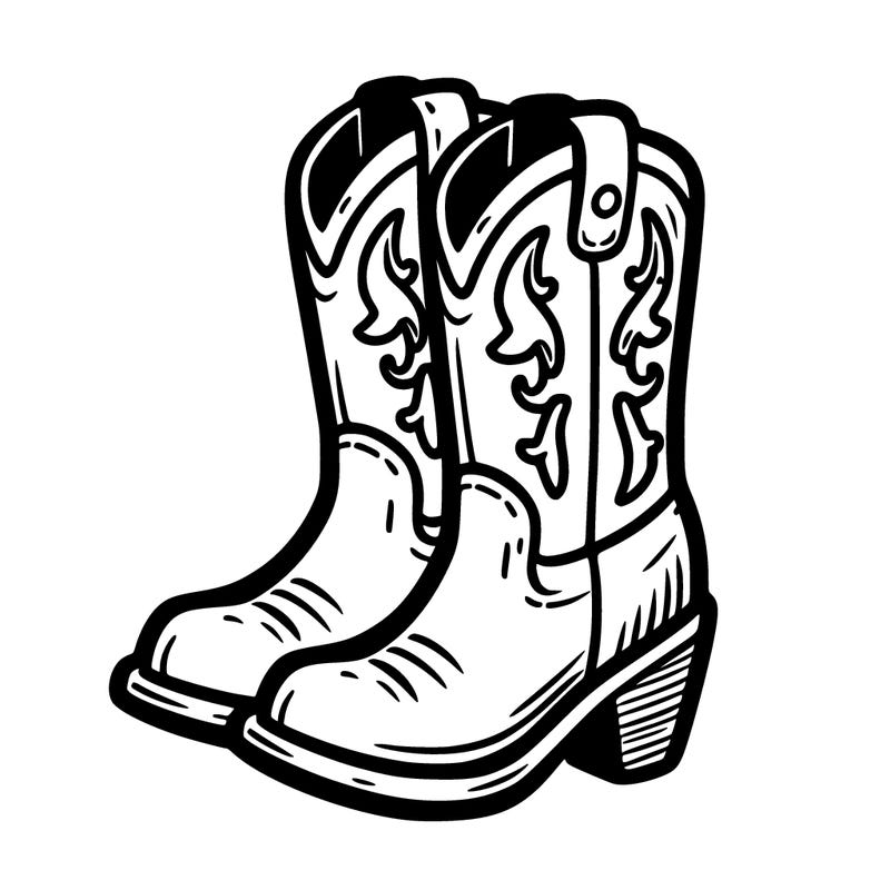 cow girl boots