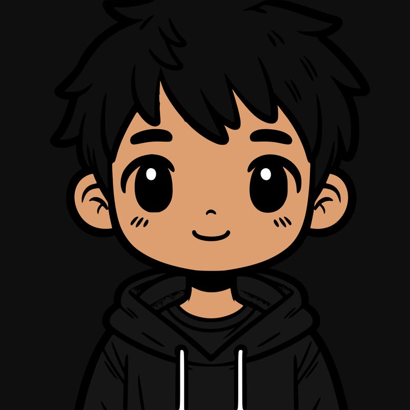 boy with short hair and a hodie