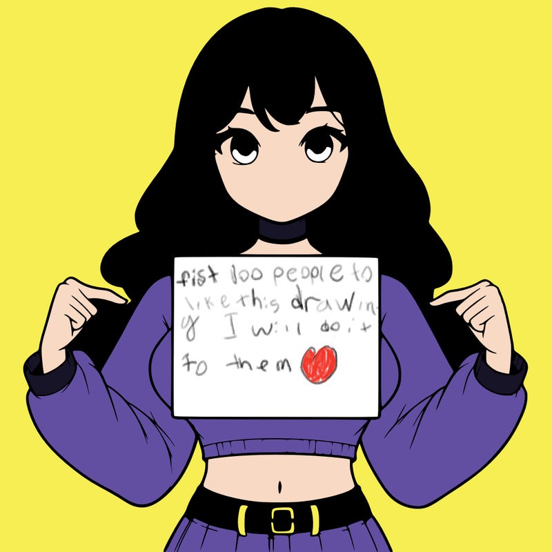 girl holding a blank sign in a long sleeve crop top