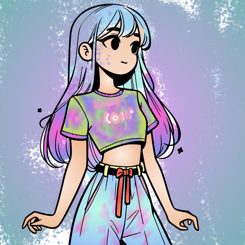 girl in a cute crop top