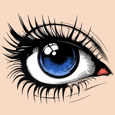 realistic eye