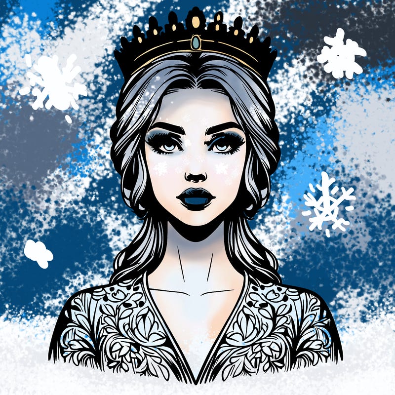 realistic beautiful queen