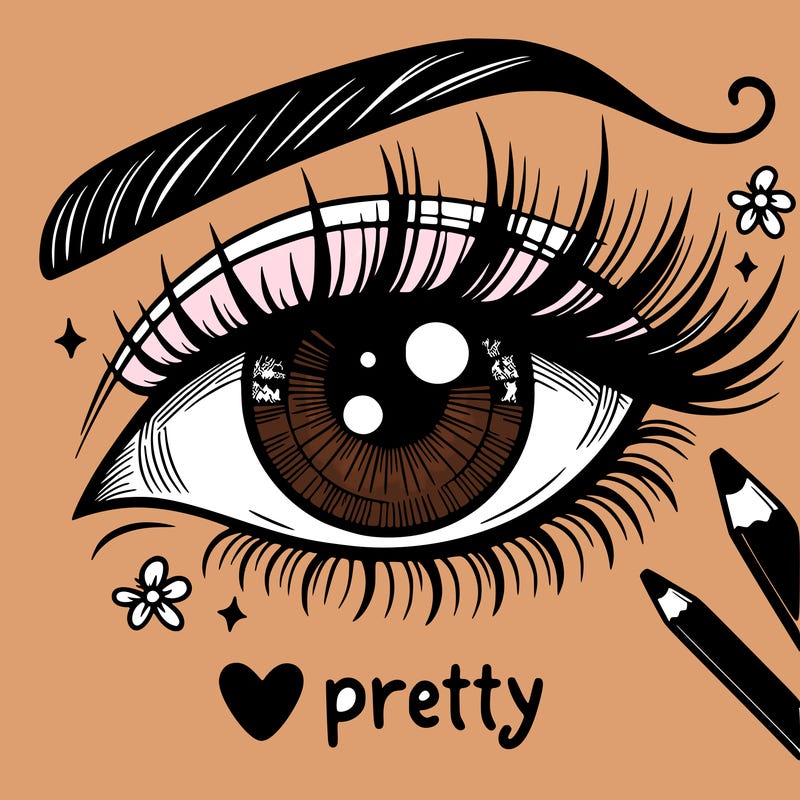 pretty eye