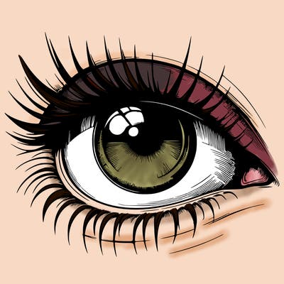 realistic eye