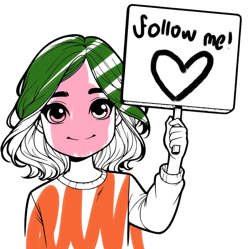 realistic girl holding up a sign