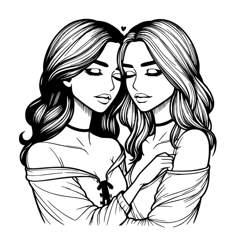 realistic girls in love