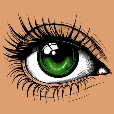 realistic eye