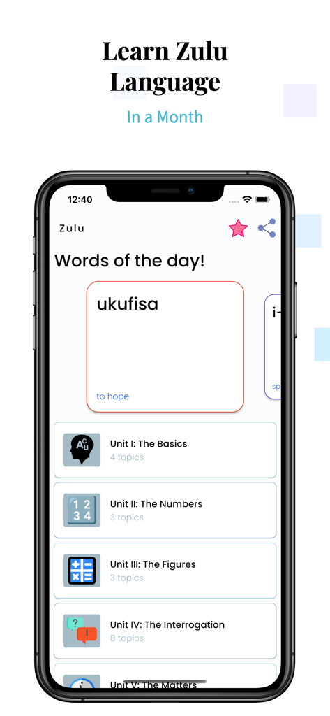 Learn Zulu Language Easily - Travel App | MWM