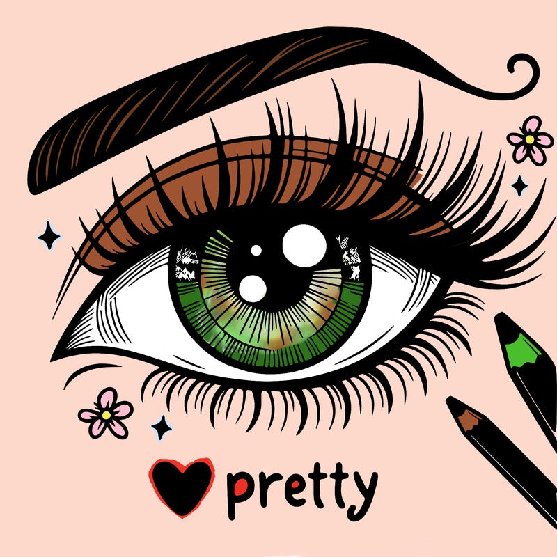 pretty eye