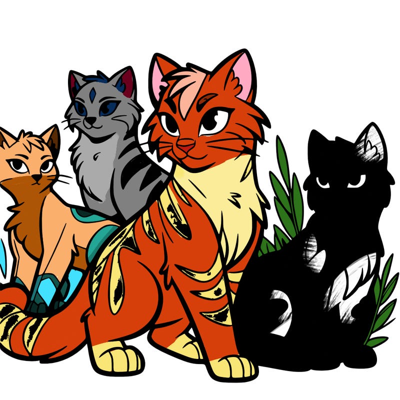 warrior cats from book series