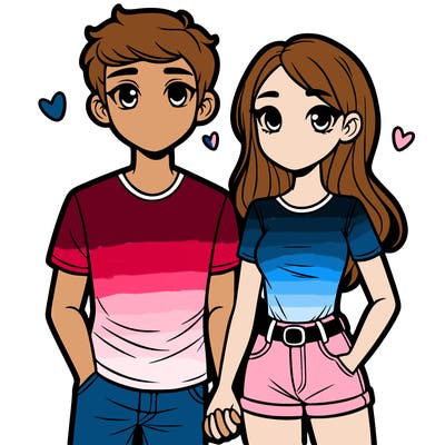 boyfriend and girlfriend