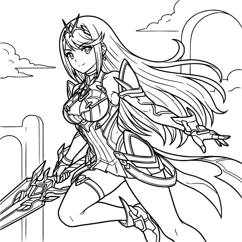 pyra xenoblade chronocicles 2