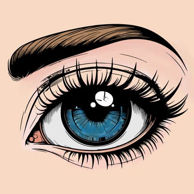 realistic eye