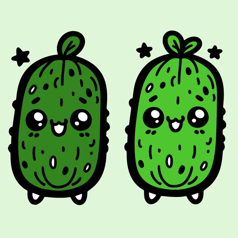 cute pickles