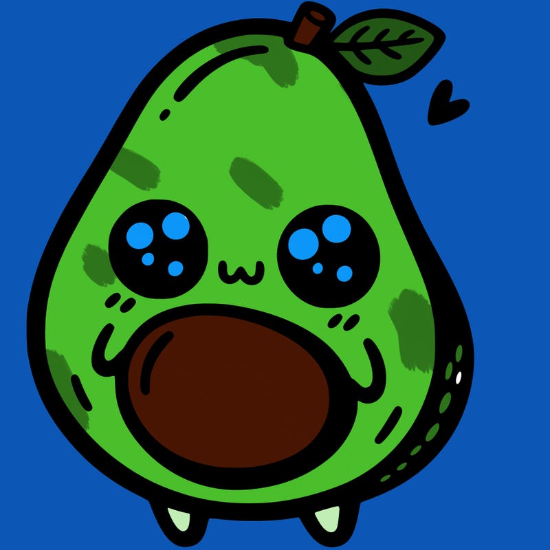 cute avocado