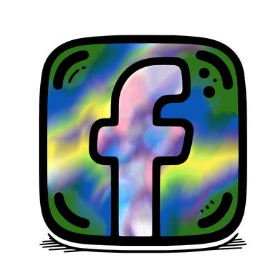 facebook the app symbol