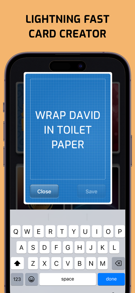 Truth or Dare 2 • Party Game - Custom truth or dare card creator interface