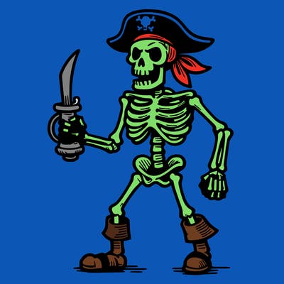 pirat skeleton