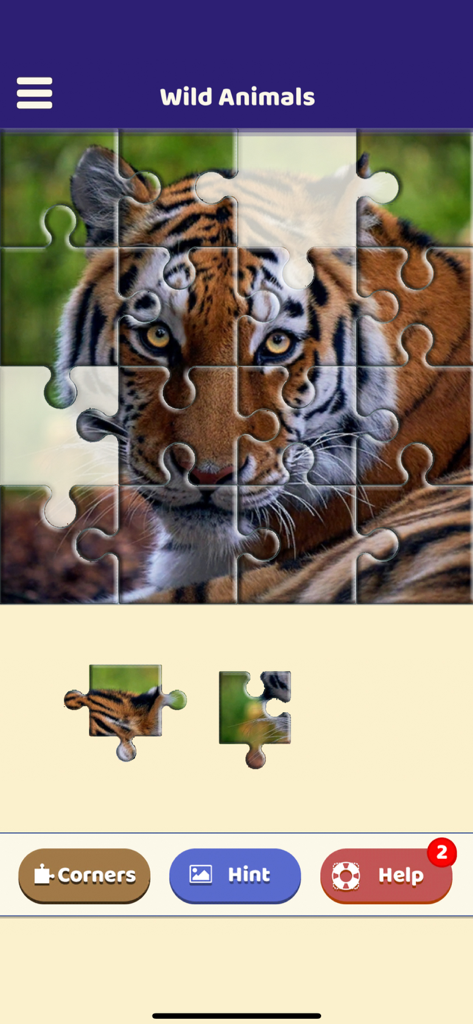 Wild Animals Jigsaw Puzzle - Games App | MWM