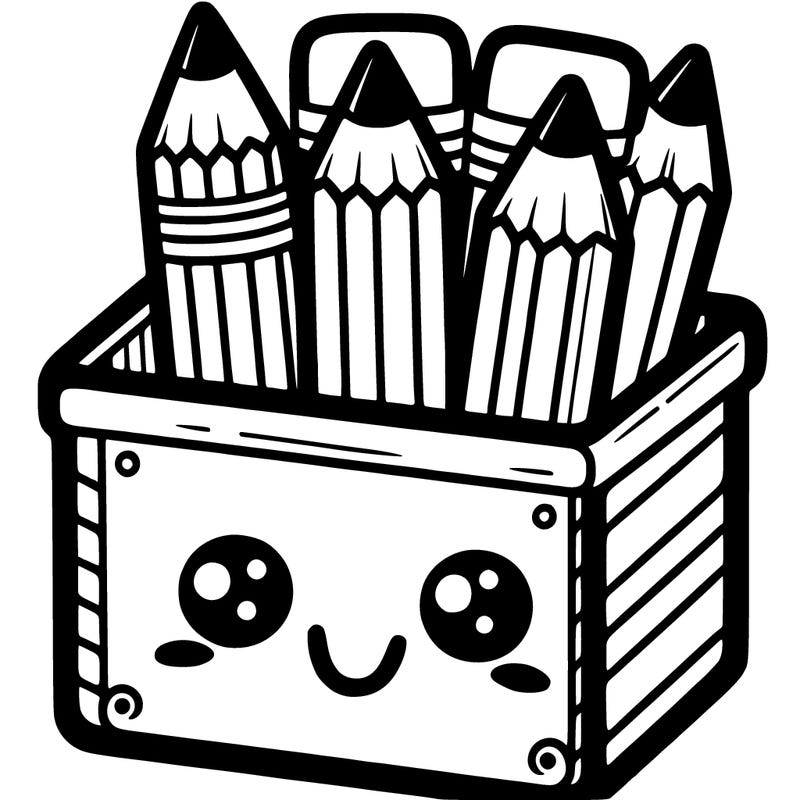 a pencil box