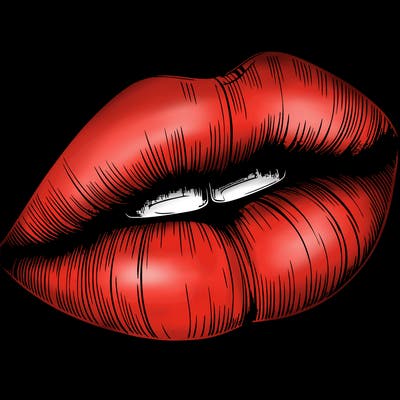 realistic lips