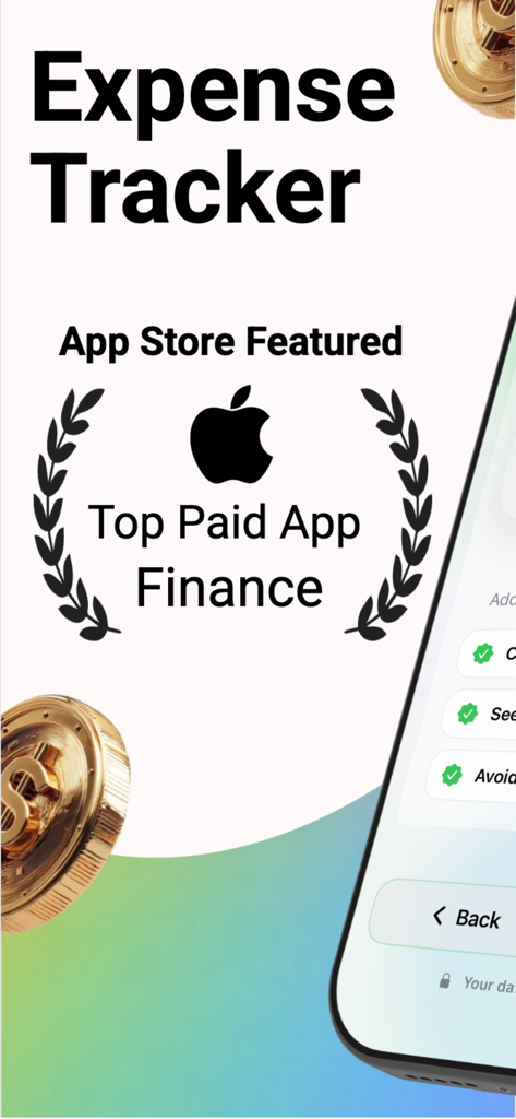 Budget Planner Buddy :Bilancio - Interface do aplicativo Bilancio mostrando-o como um dos principais aplicativos pagos de finanças e rastreamento de despesas na App Store.
