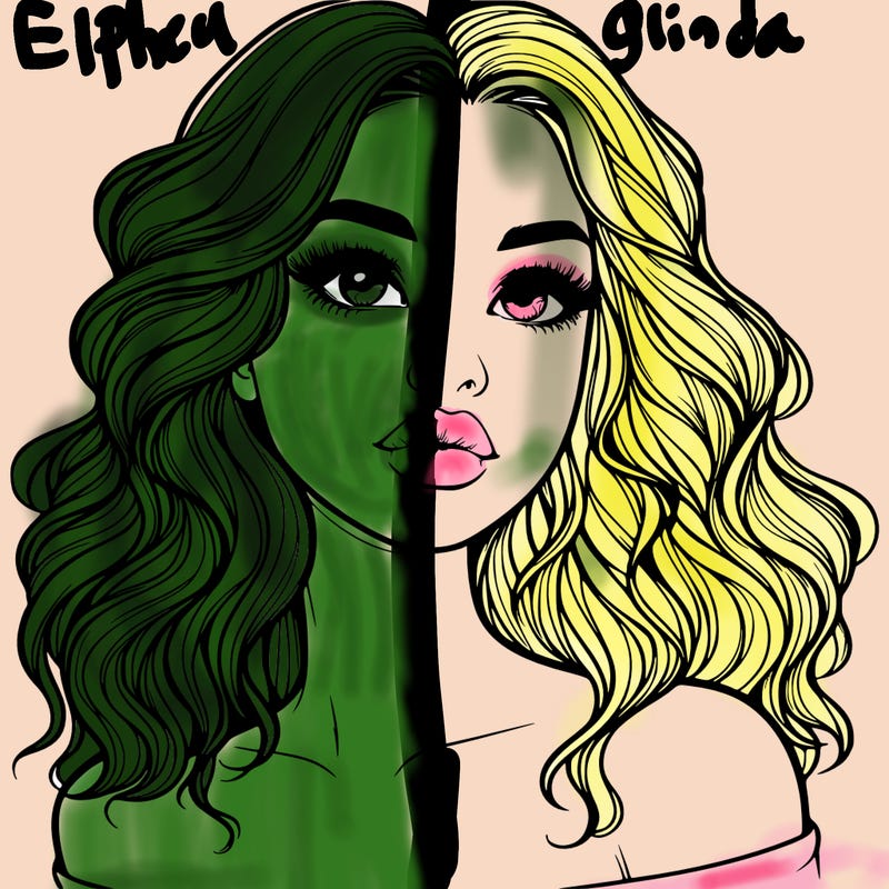 realistic girl with wavy hair and lips