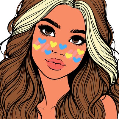 beautiful realistic girl