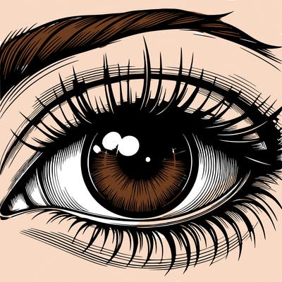 realistic eye