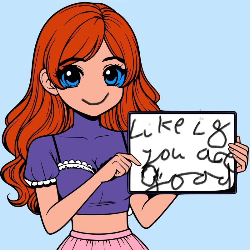 realistic pretty girl holding blank sign