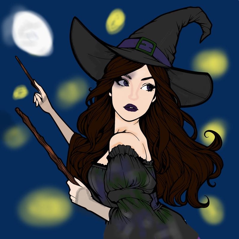 realistic witch