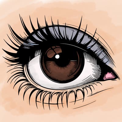 realistic eye