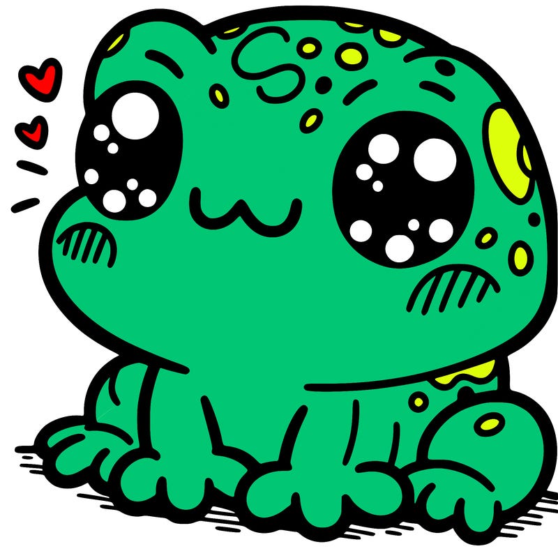 frog cute