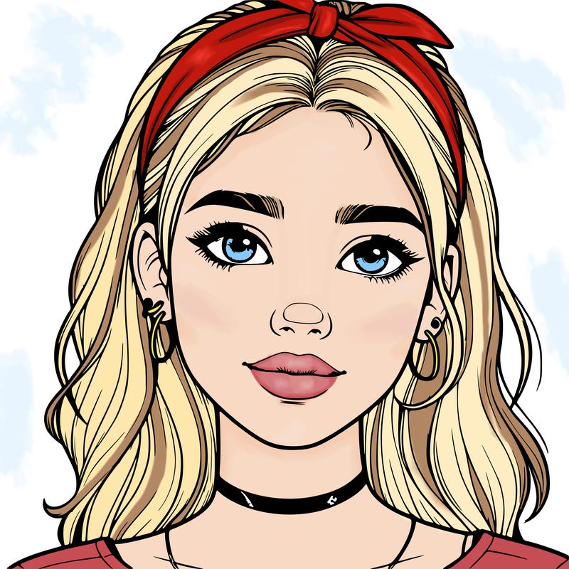 realistic teenage girl