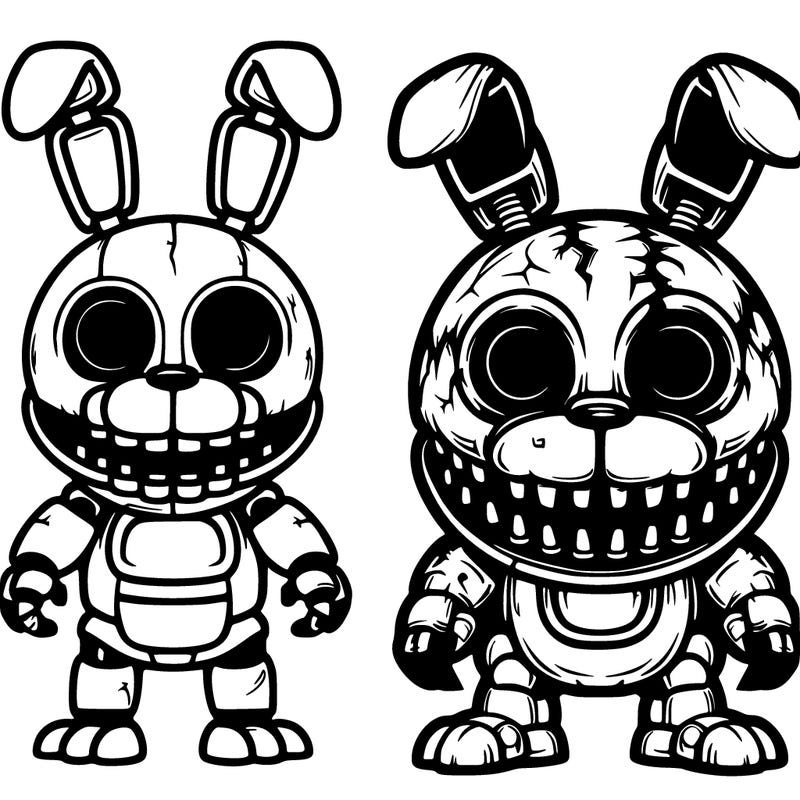 bonnie from five nights at freddys scary