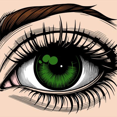 realistic eye