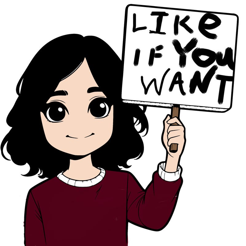 realistic girl holding up a sign