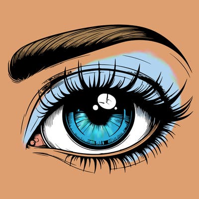 realistic eye