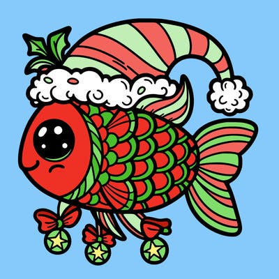 cristmas fish