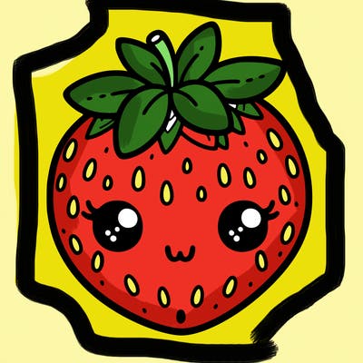 cute strawberry