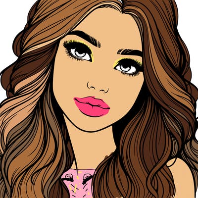 beautiful realistic girl