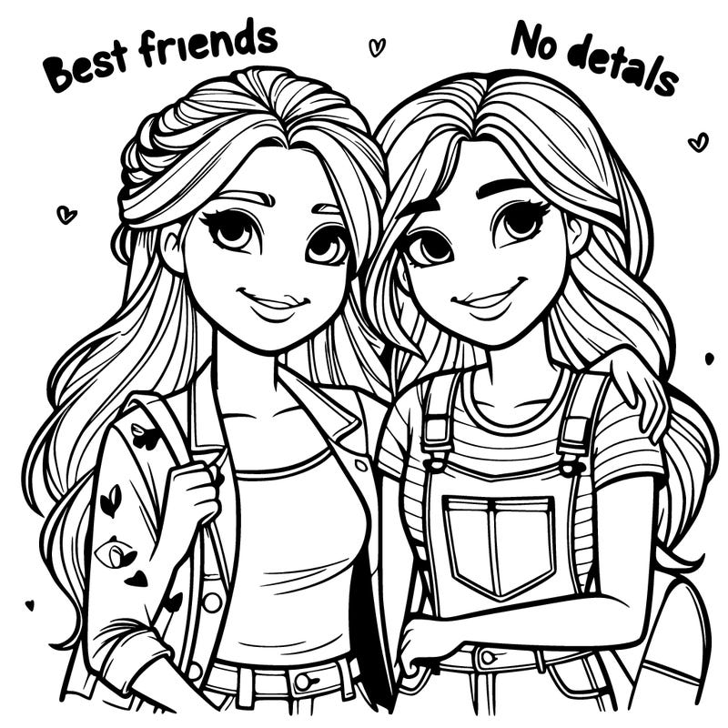 best friends realistic teen