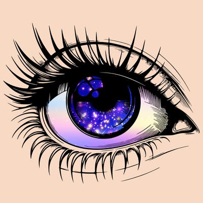 realistic eye