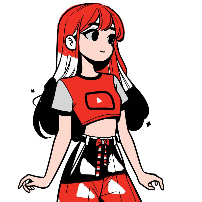 girl in a cute crop top