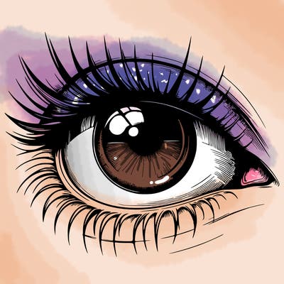 realistic eye